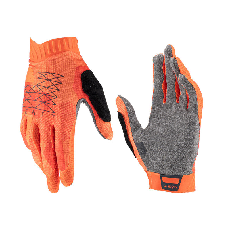 Leatt MTB 1.0 GripR Jr Flame Gloves