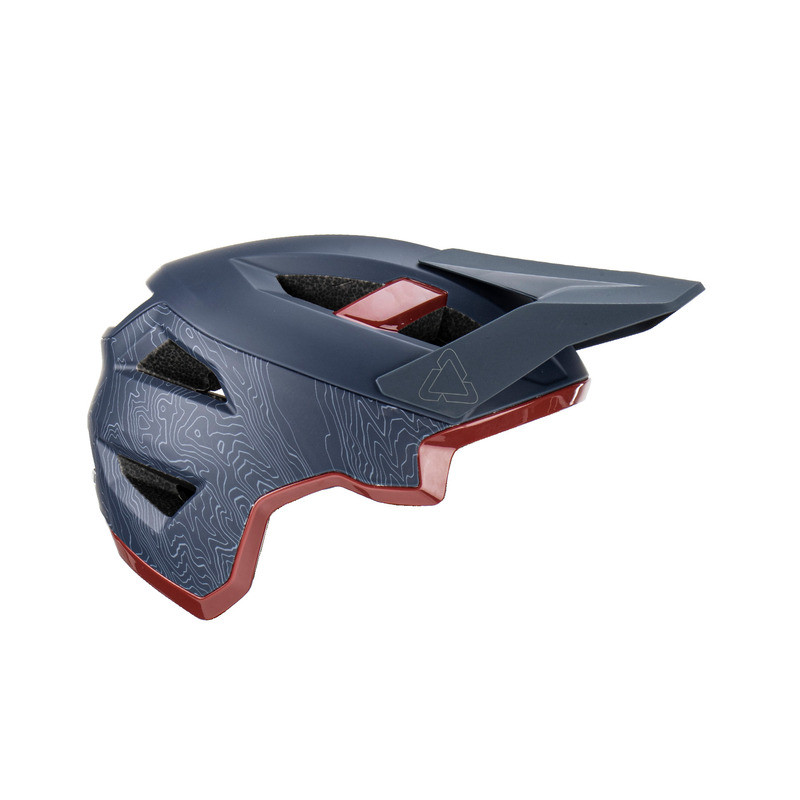 Casco MTB Leatt AllMtn 2.0 V23 Stealth, Taglia M (55-59 Cm), Tecnologia 360 Turbine E Chiusura Magnetica
