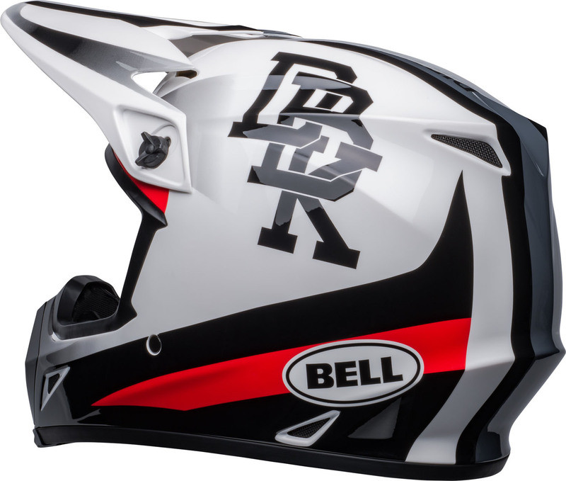 Bell MX-9 MIPS Twitch DBK White Black Helmet