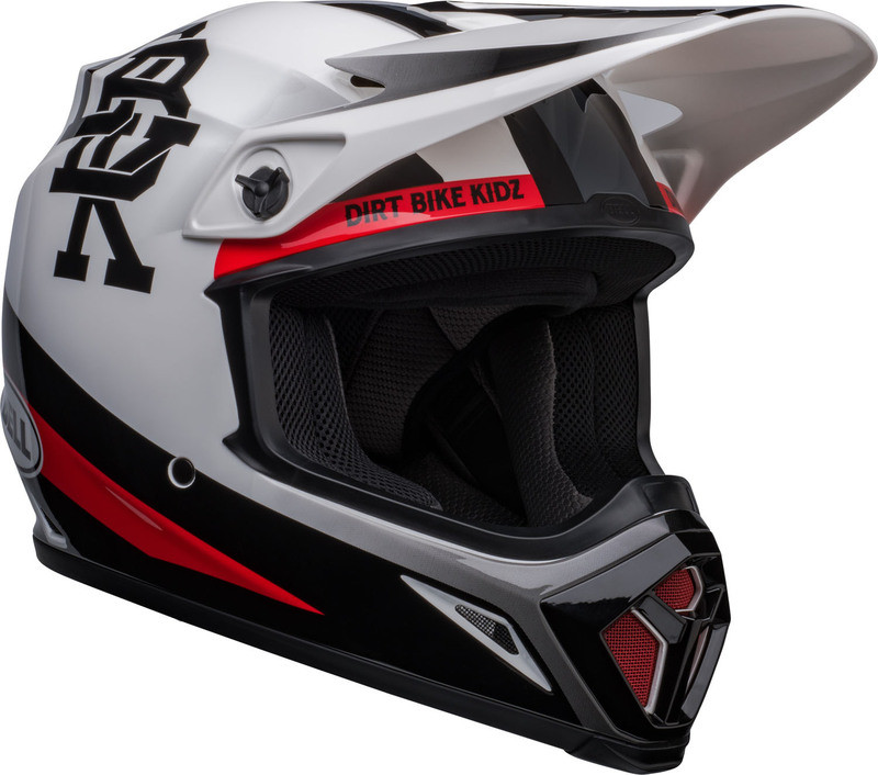 Bell MX-9 MIPS Twitch DBK White Black Helmet