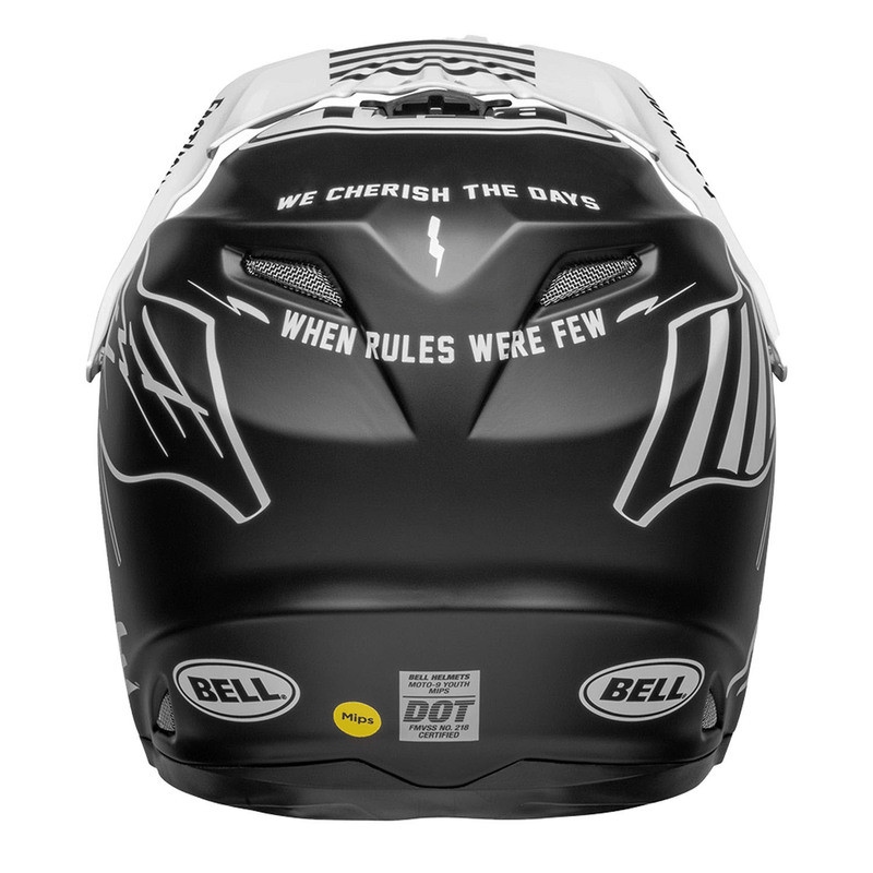 Bell Moto-9 Youth Fasthouse Flying Colors Black Helmet