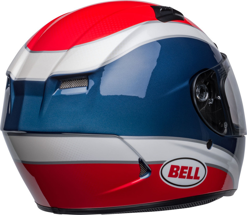 Bell Qualifier DLX MIPS Classic Navy Red Helmet - Speed Addicts