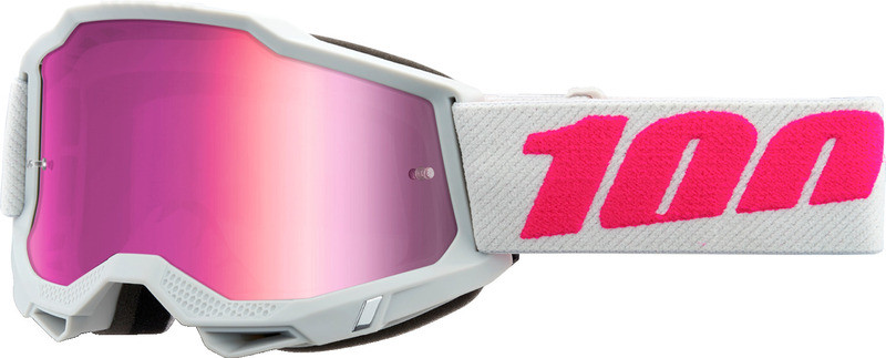 100% Accuri 2 Junior Keetz Pink Mirror Goggles