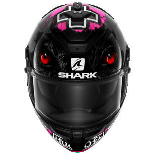 Shark Spartan GT Carbon Redding Red Green Helmet