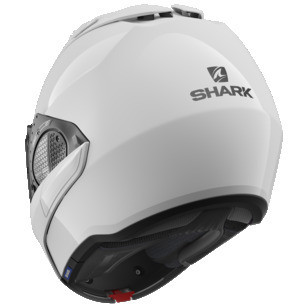 Shark Evo GT Blank White Helmet