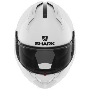 Shark Evo GT Blank White Helmet