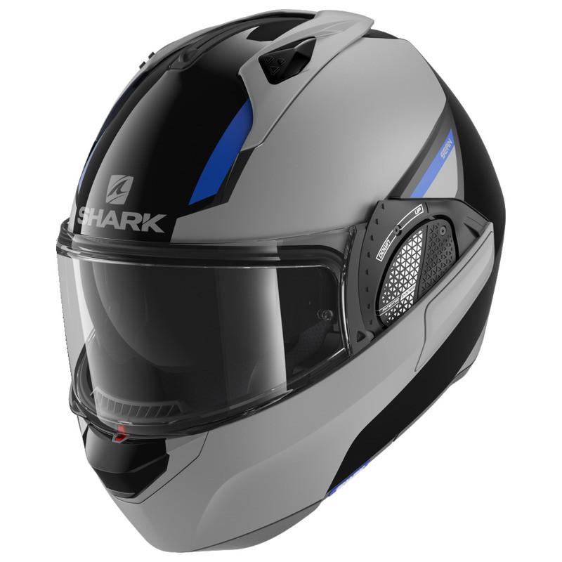 Shark Evo GT Sean Black Silver Blue Helmet