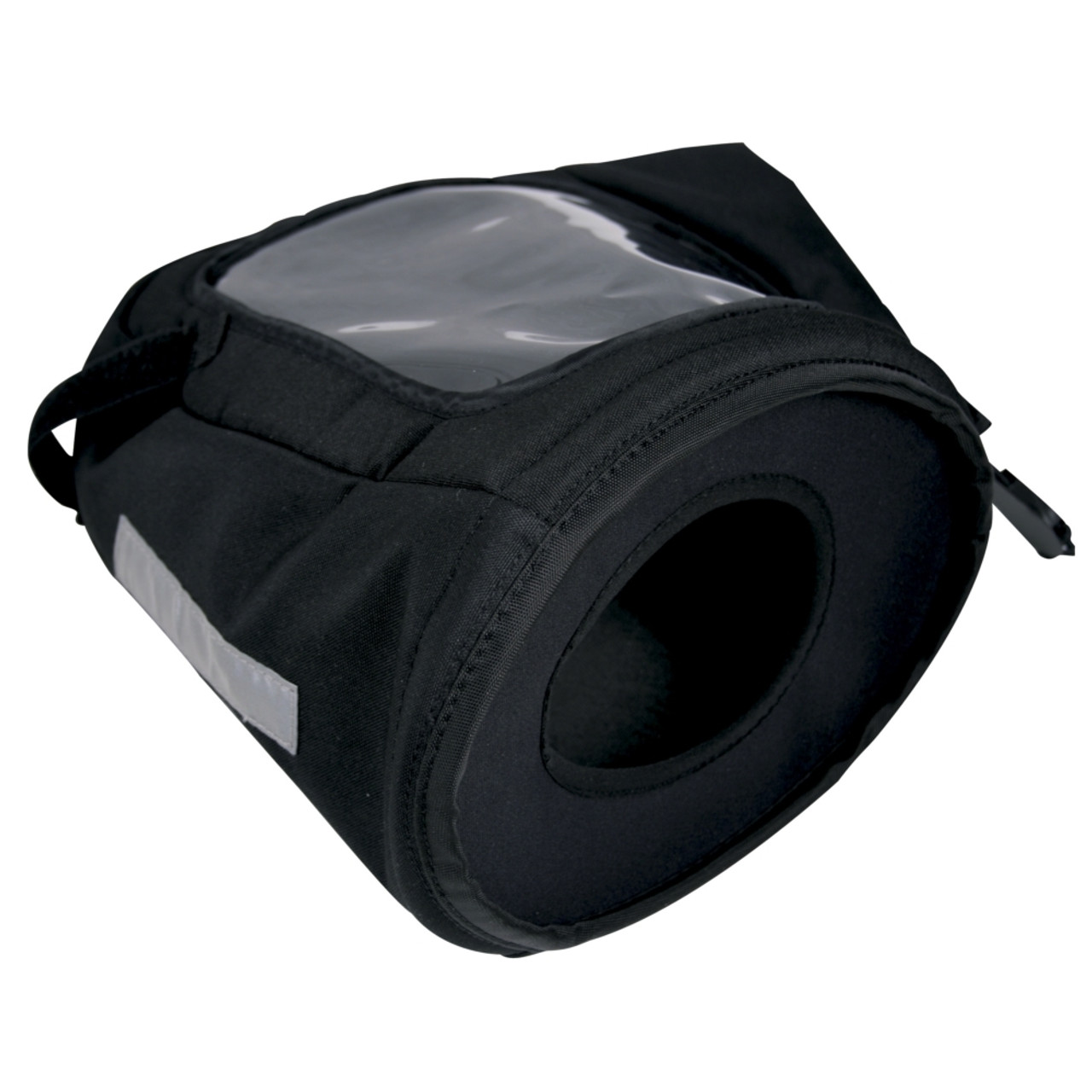 Kimpex Snowmobile Muff with Window // Black // SNOW WINDOW HANDMUFF (PR)