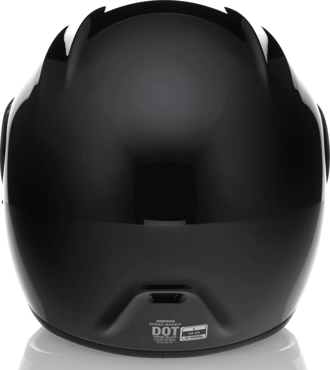 Simpson Speed Bandit Gloss Black Helmet