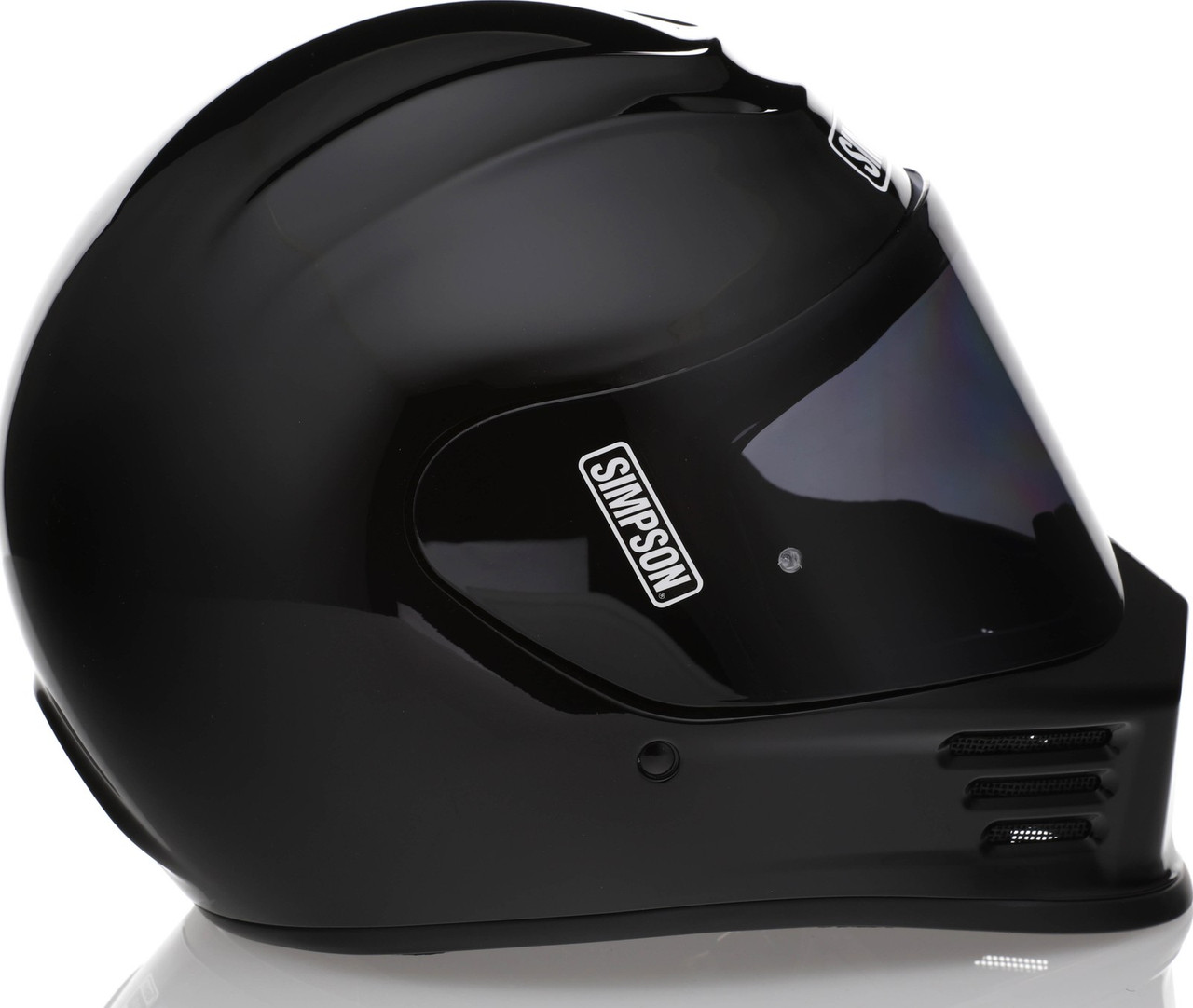 Simpson Speed Bandit Gloss Black Helmet - Speed Addicts