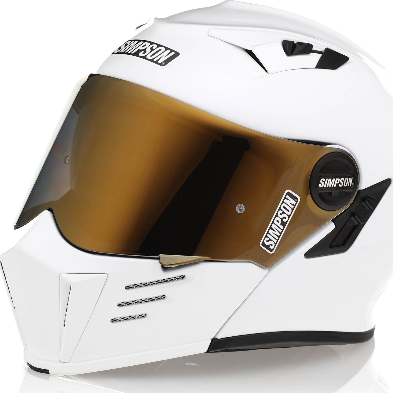 Simpson Mod Bandit White Helmet - Speed Addicts