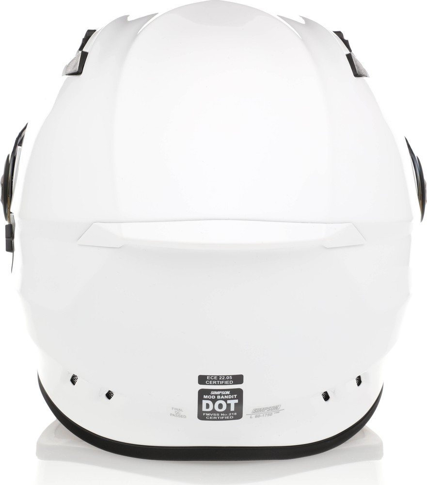 ★即納★新品★SIMPSON ダークサム (MODバンディット)ホワイト L(59-60） Simpson Mod Bandit Helmet - White – Tucker Speed