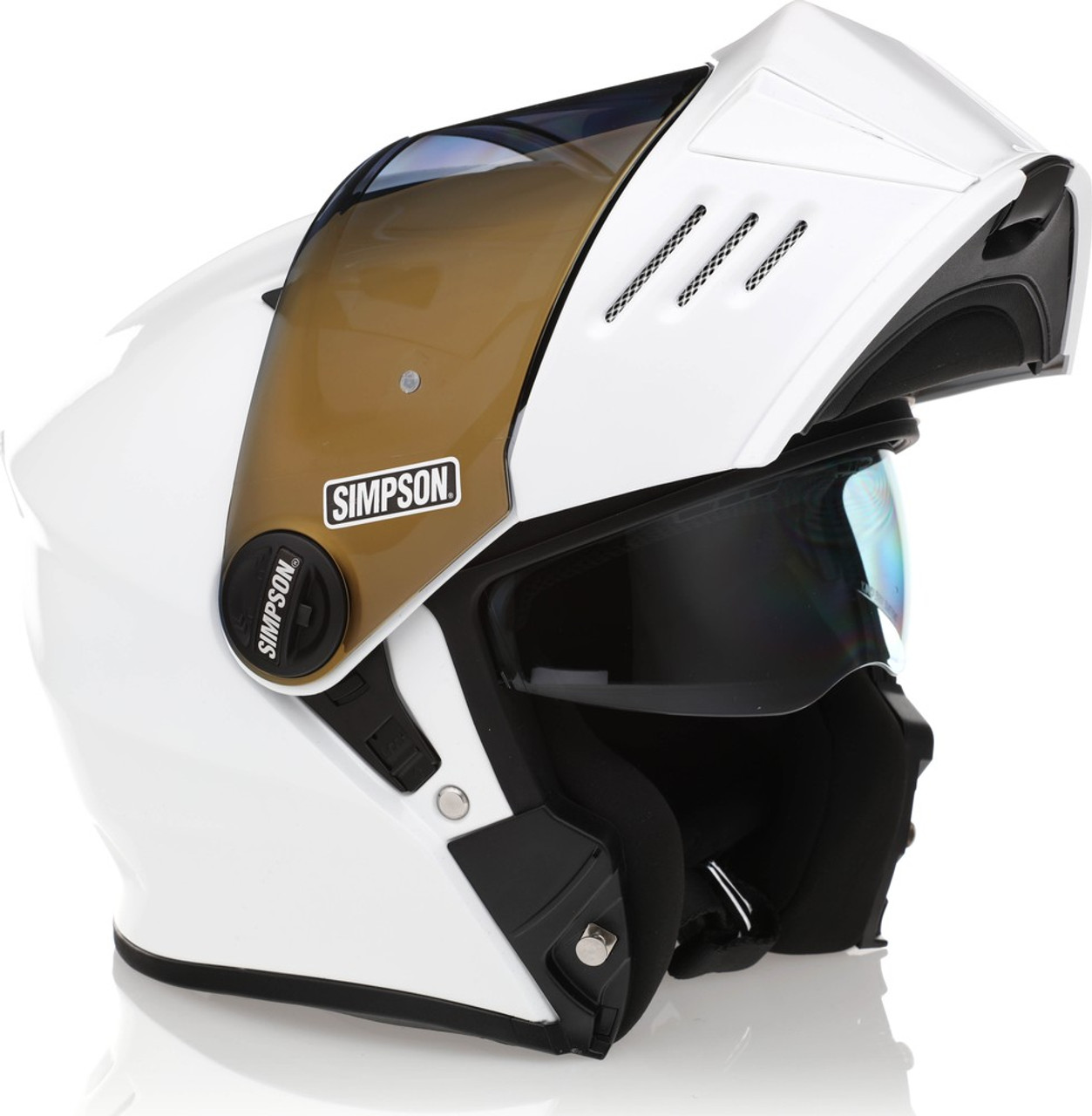 Simpson Mod Bandit White Helmet - Speed Addicts