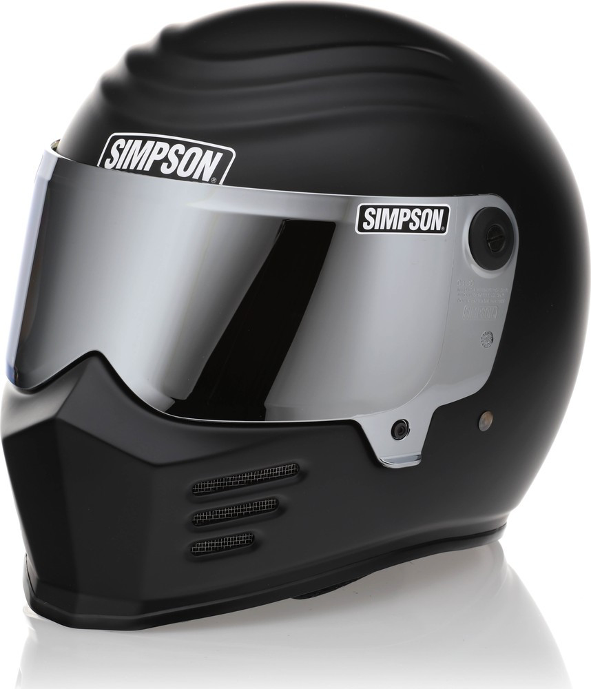 Simpson Outlaw Bandit Matte Black Helmet - Speed Addicts