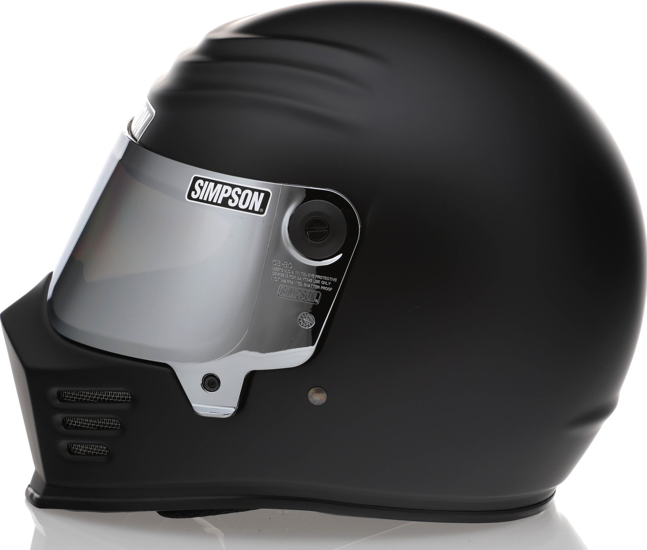 Simpson Outlaw Bandit Matte Black Helmet - Speed Addicts