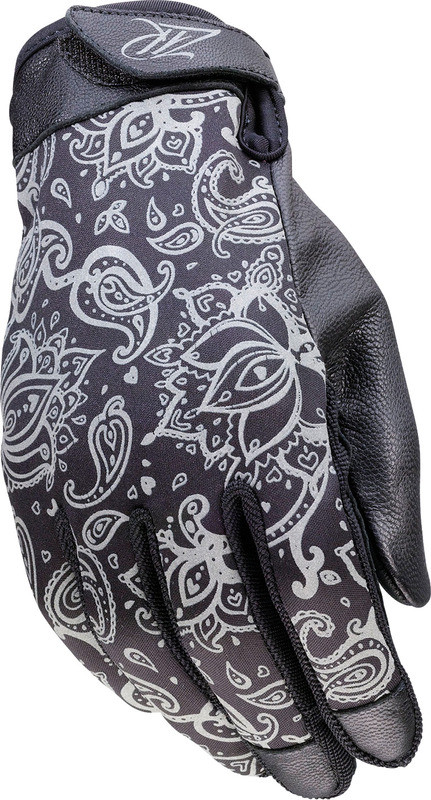 Z1R Women's Reflective Black Gloves