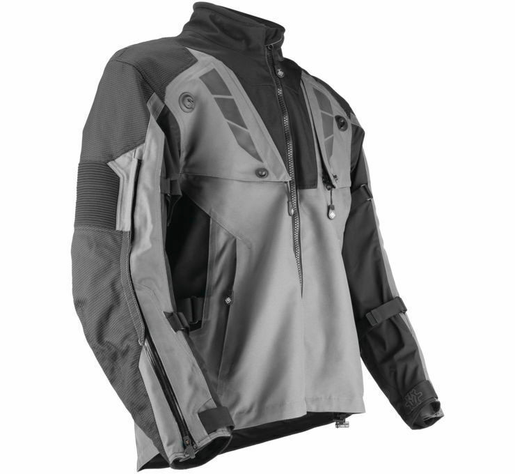 First Gear Rogue XC Pro Gray Jacket