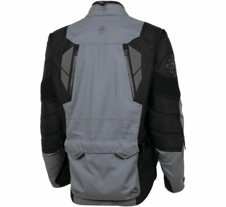 First Gear Kathmandu 2.0 Gray Black Jacket