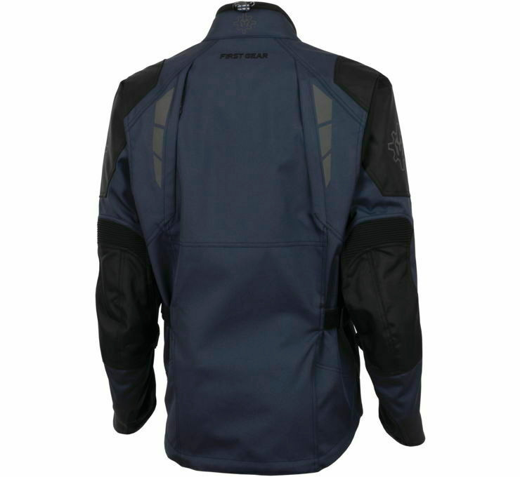 First Gear Kilimanjaro 2.0 Blue Black Jacket