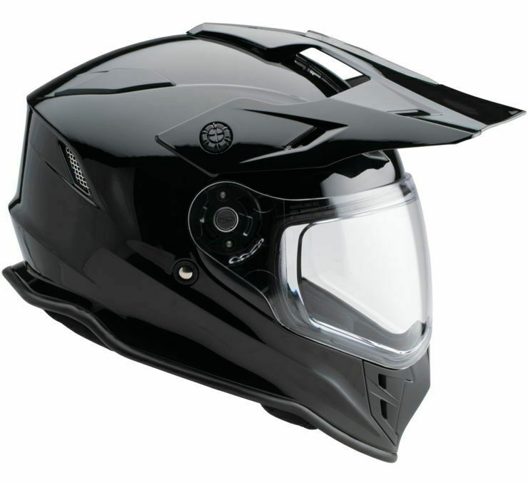 First Gear Ajax Adventure Black Helmet