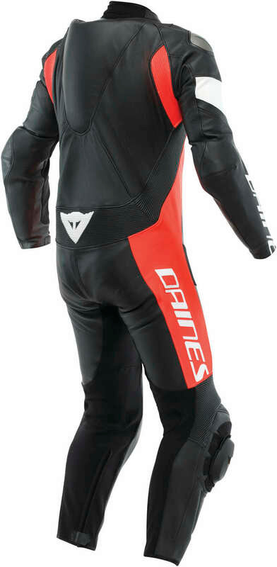 Dainese Tosa Black Red Leather Suit - Speed Addicts