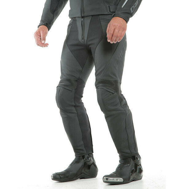 Dainese Pony 3 Perforated Black Leather Pants