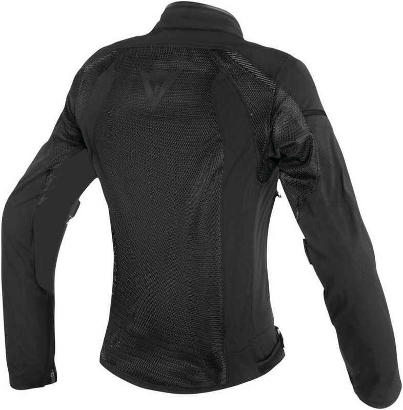 ダイネーゼ　メッシュジャケット　46 AIR FRAME D1 Dainese Women's Air Frame D1 Tex Black Jacket - Speed Addicts