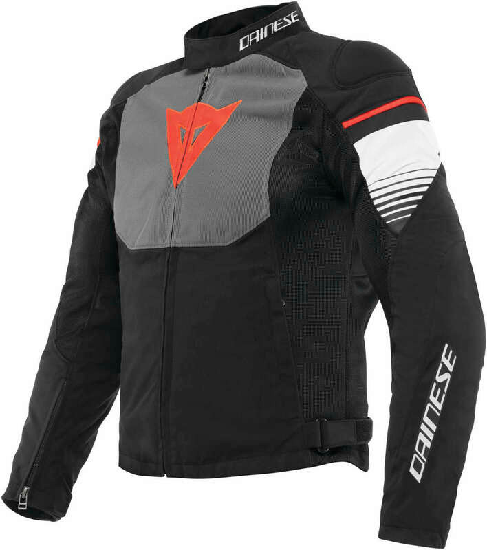 Dainese Air Fast Tex Black Grey White Jacket - Speed Addicts