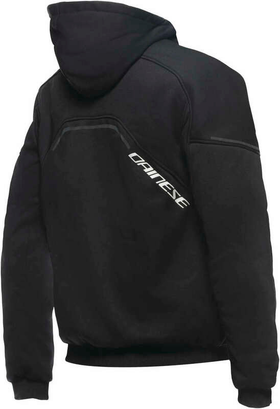Dainese Daemon-X Safety Zip Black White Hoodie - Speed Addicts