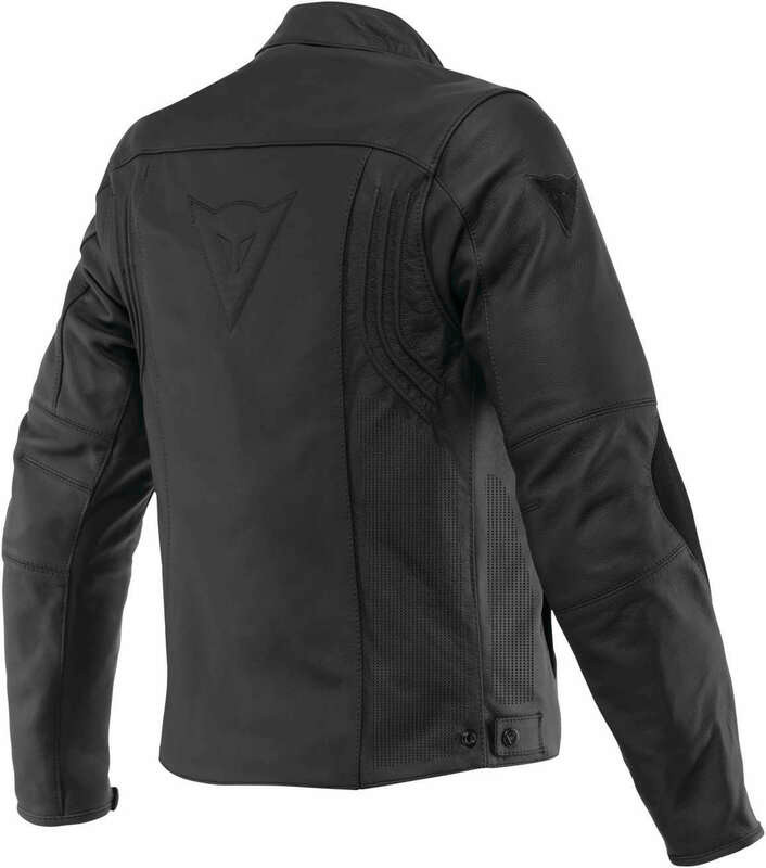Dainese Razon 2 Perforated Black Leather Jacket - Speed Addicts