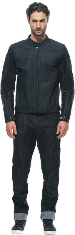Dainese Razon 2 Perforated Black Leather Jacket - Speed Addicts