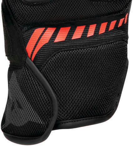 Dainese Mig 3 Air Tex Black Red Gloves