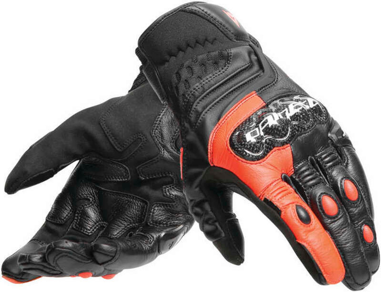 Dainese Carbon 4 Short Black Red Gloves
