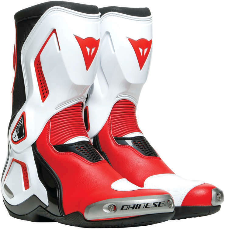 Dainese Torque 3 Out Black White Red Boots - Speed Addicts