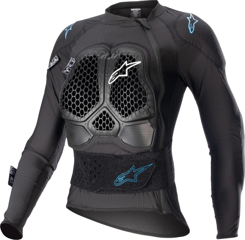 Alpinestars Stella Bionic Action V2 Black Cyan Protection Jacket