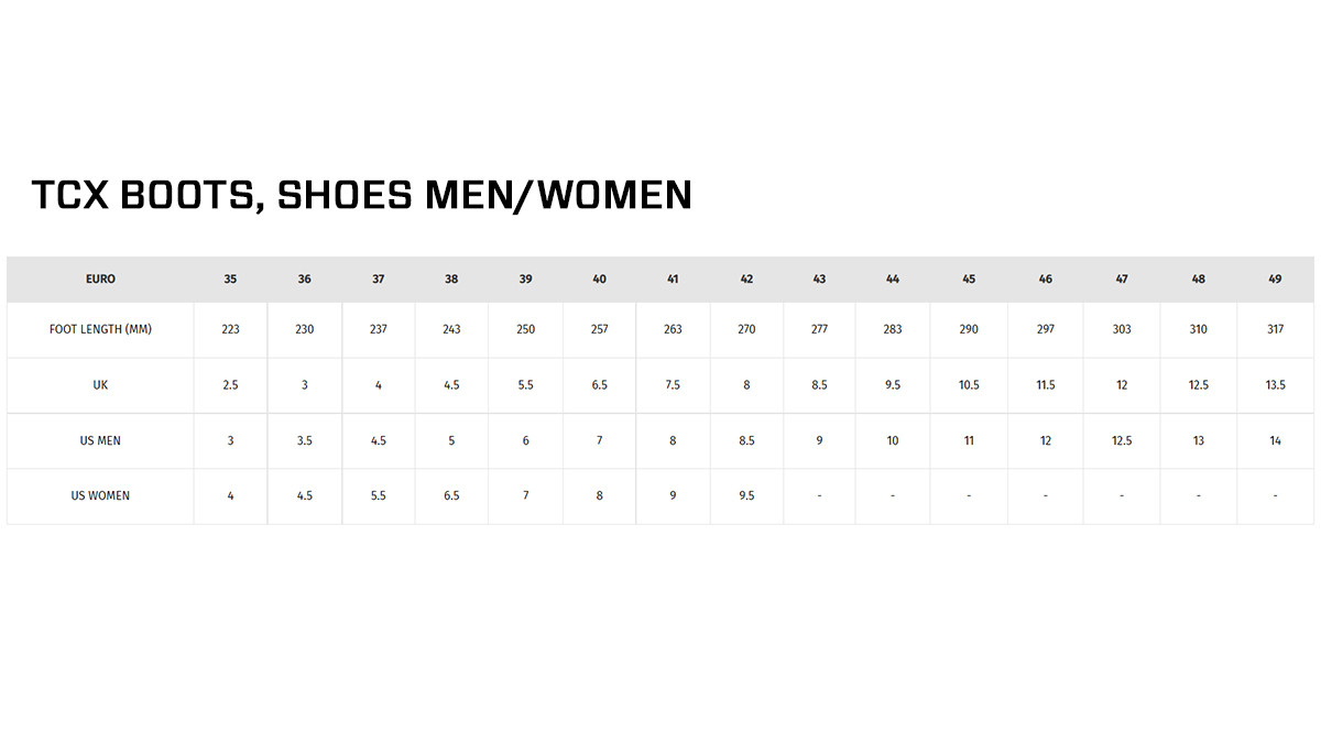 TCX Women's RO4D WP Black Shoes