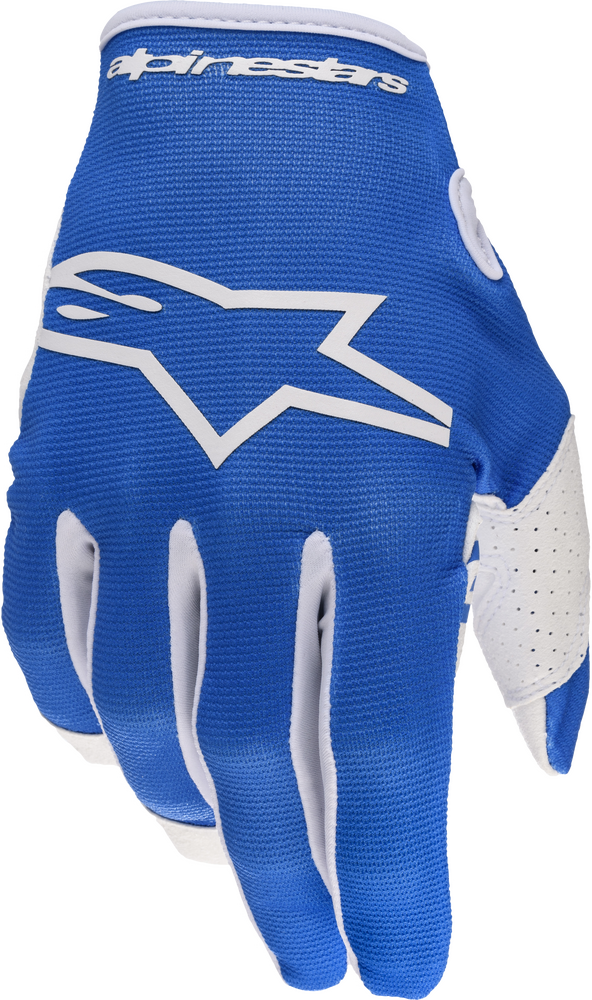 Alpinestars Youth Radar Ucla Blue White Gloves