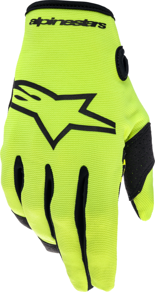 Alpinestars Radar Yellow Fluo Black Gloves