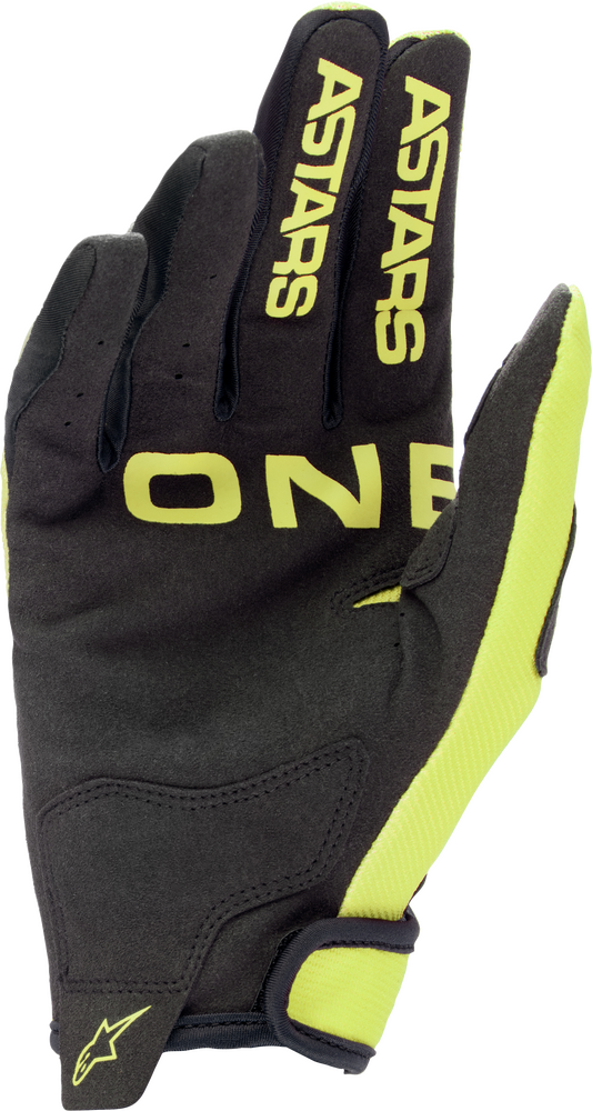 Alpinestars Radar Yellow Fluo Black Gloves