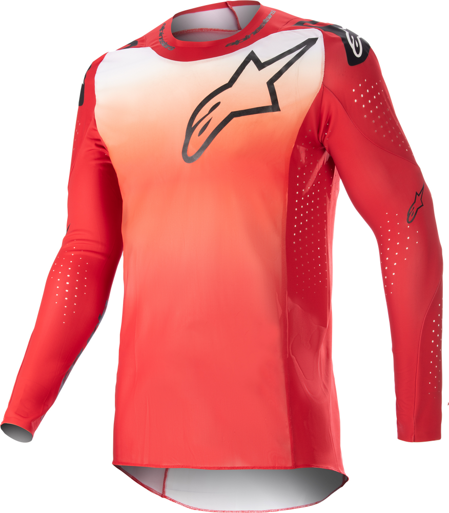 Alpinestars Supertech Risen Mars Red White Jersey