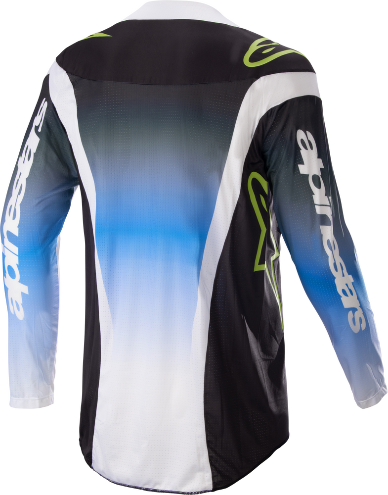 Alpinestars Techstar Push Nightlife Blue White Jersey