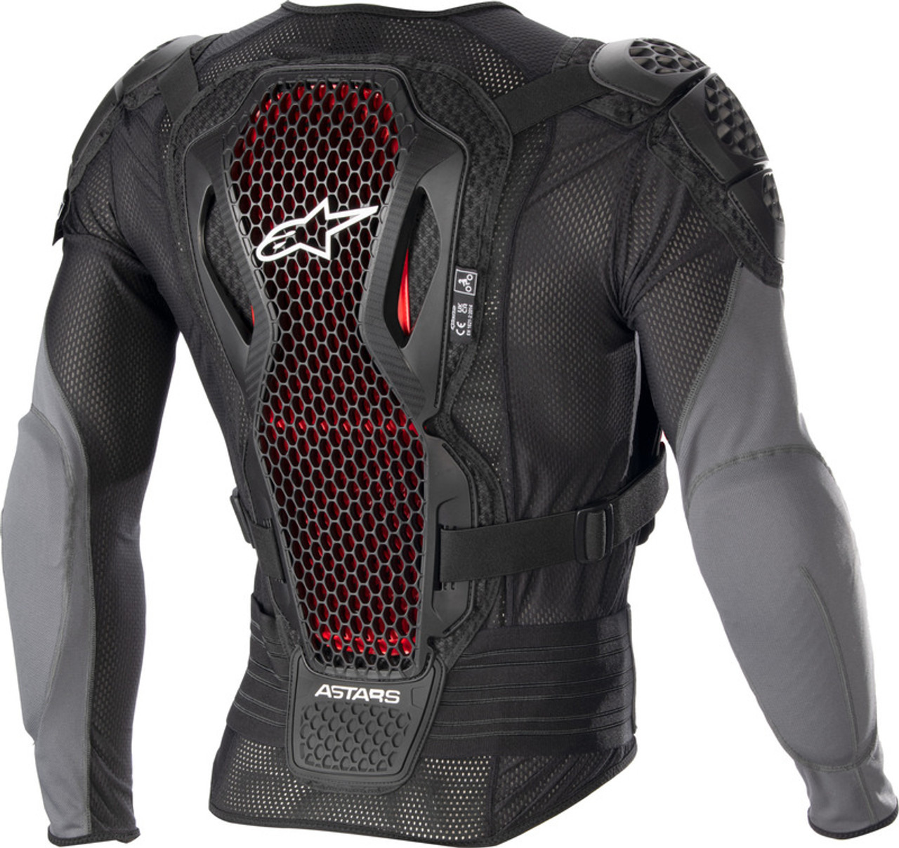 Alpinestars Bionic Plus V2 Black Anthracite Red Protection Jacket ...