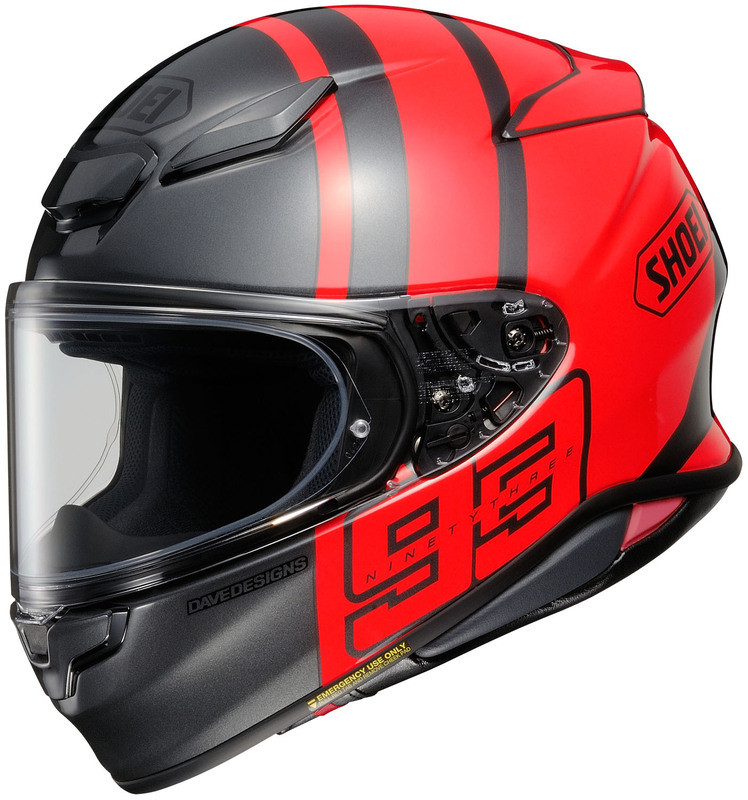 Shoei RF-1400 MM93 Track TC-1 Helmet