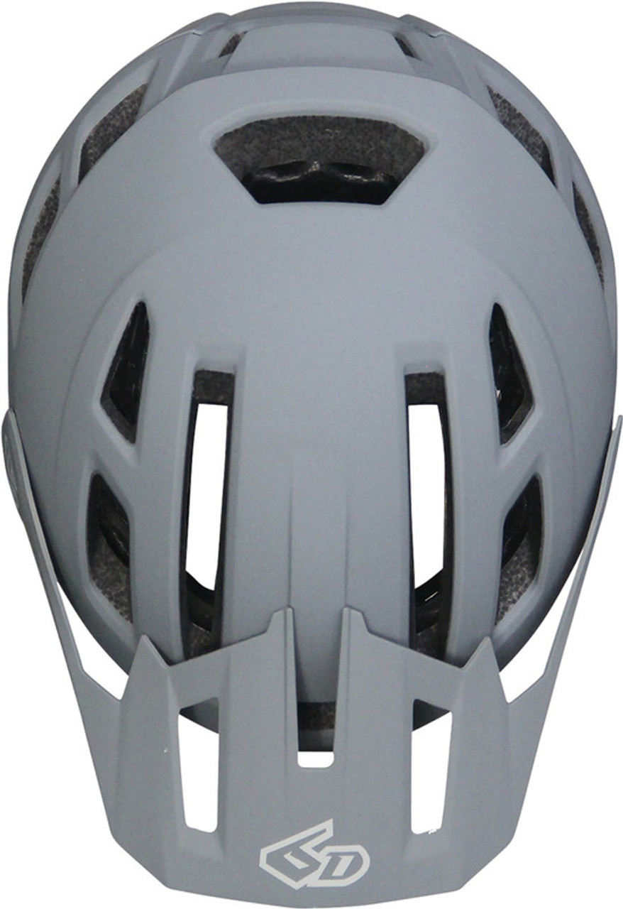 6D ATB-2T Ascent Gray Matte Helmet