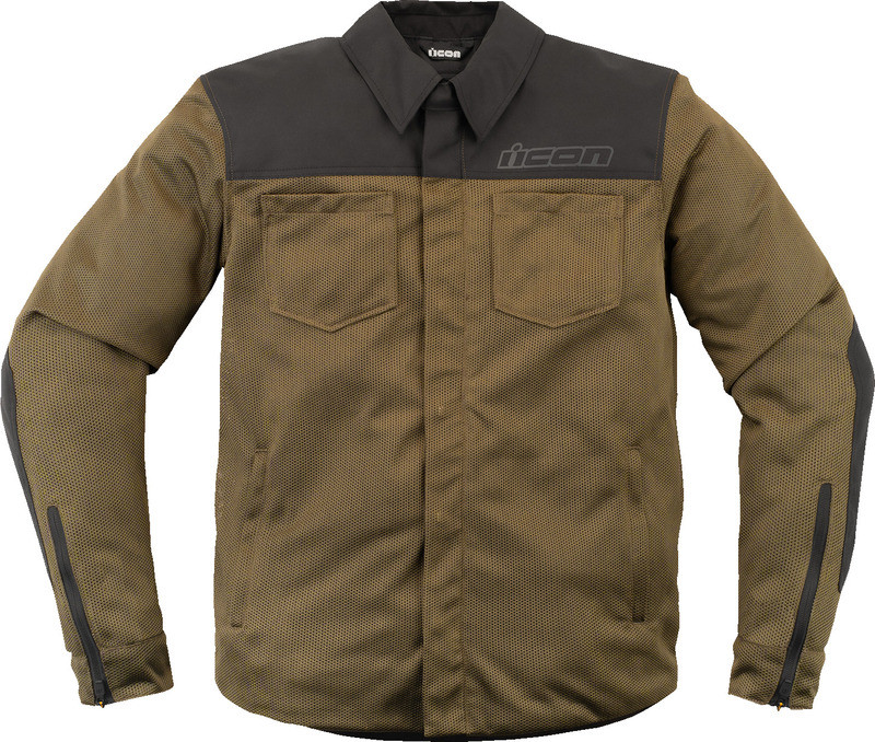 Icon Upstate Mesh CE Green Jacket