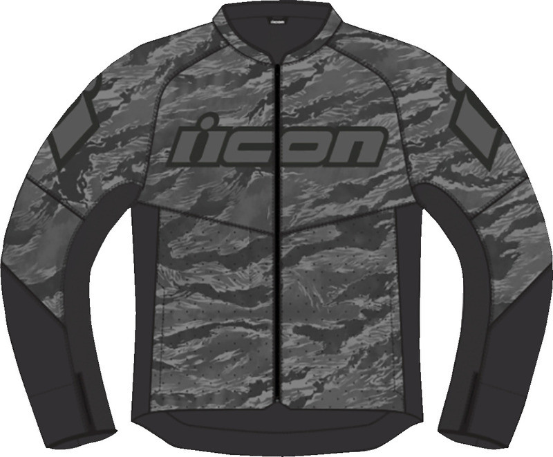 Icon Hooligan CE Tiger's Blood Gray Jacket
