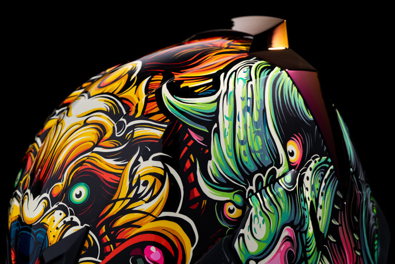 Icon Airflite CSF23 Blue Helmet