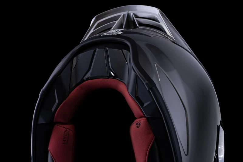 Icon Domain Cornelius Silver Helmet