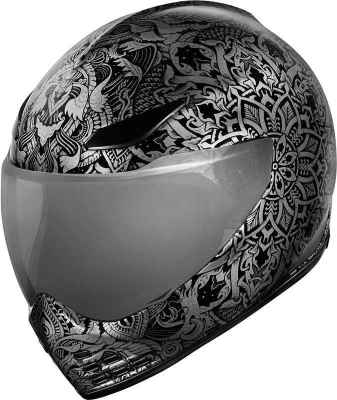Icon Domain Gravitas Black Helmet - Speed Addicts