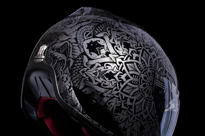 Icon Domain Gravitas Black Helmet - Speed Addicts
